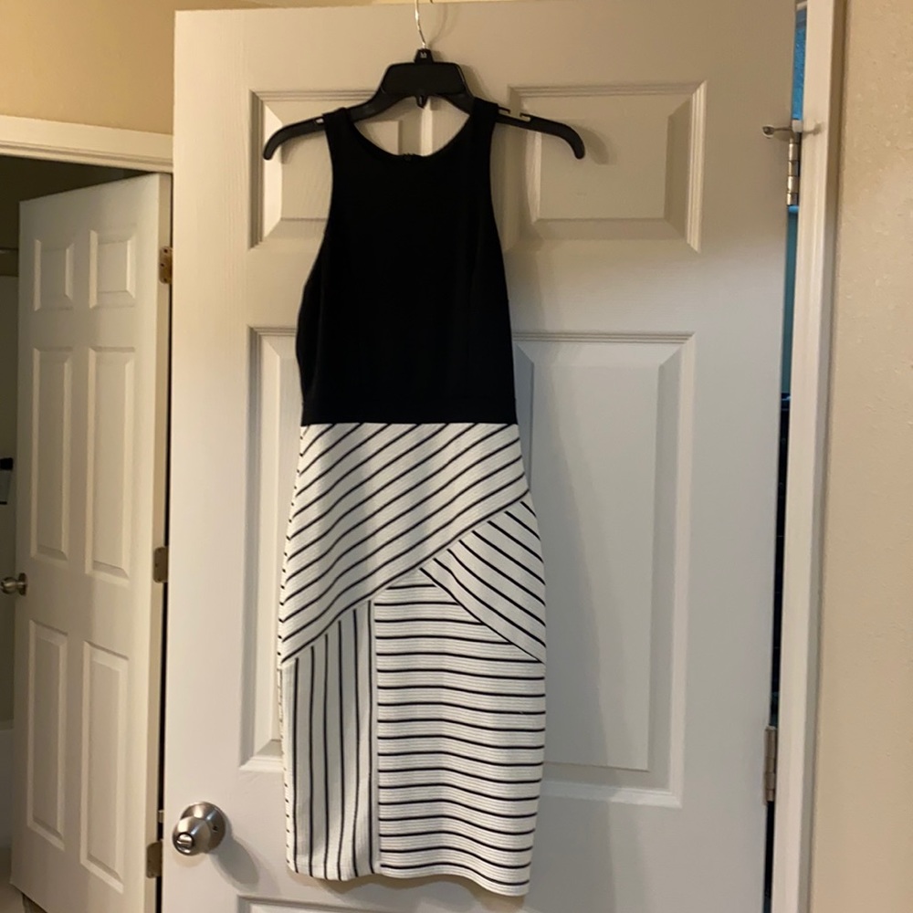Black and White Dress